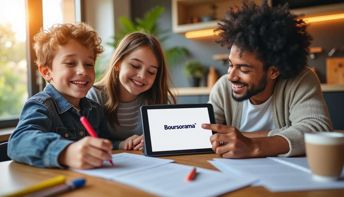 Illustration: Comment ouvrir un compte bancaire adapté à un mineur chez Boursorama