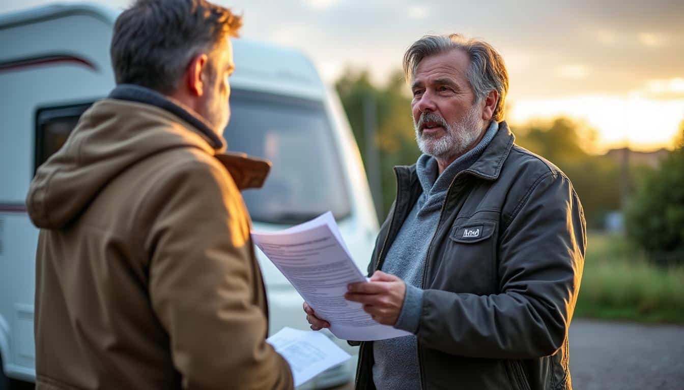 Illustration: Comprendre les obligations légales liées à l’assurance de votre caravane