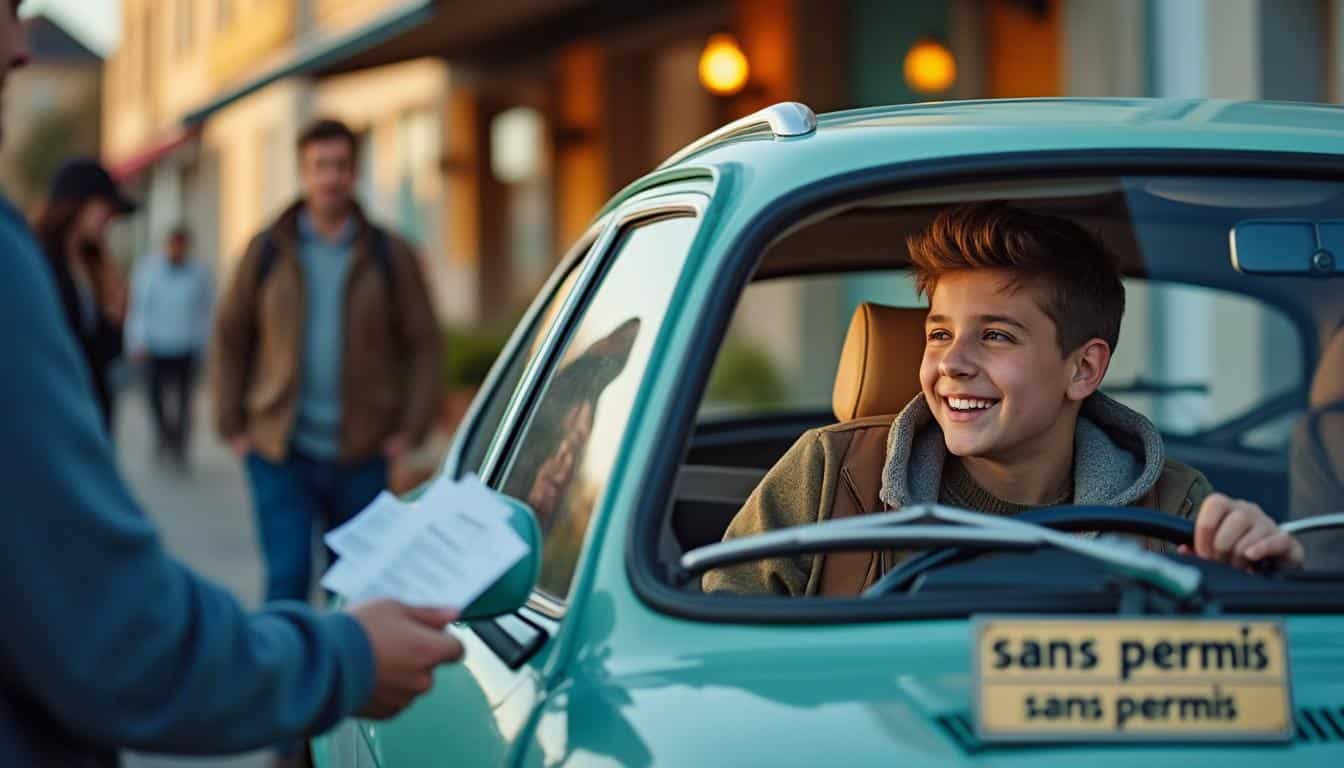 Illustration: Tout savoir sur la voiture sans permis et son utilisation dès 14 ans