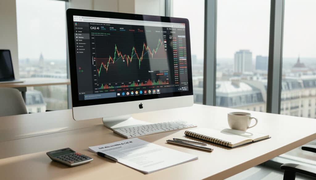 Liste des sociétés du CAC 40 et leur poids en Bourse